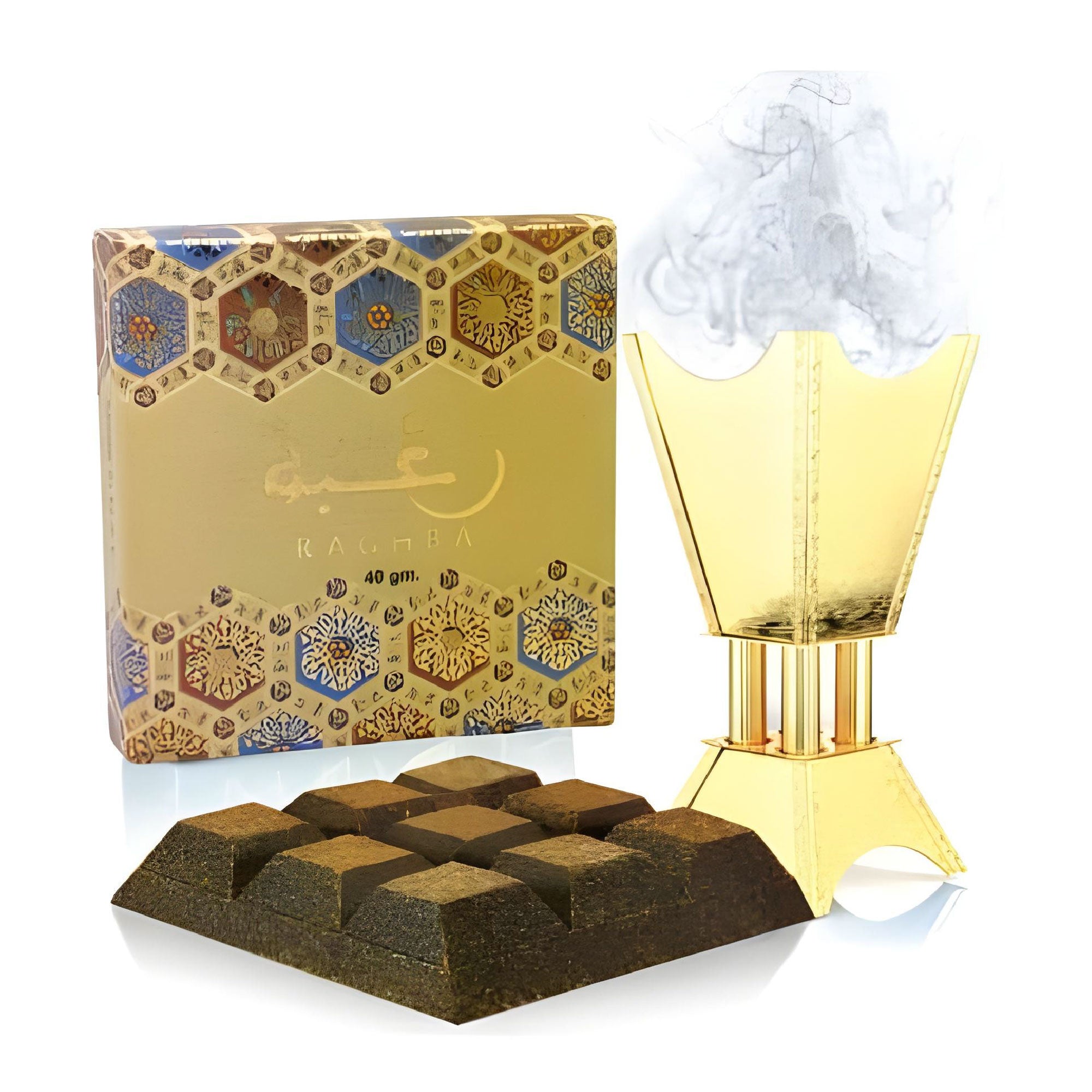Raghba Bukhoor Small 40g by Lattafa – DESERT STORM FRAGRANCE