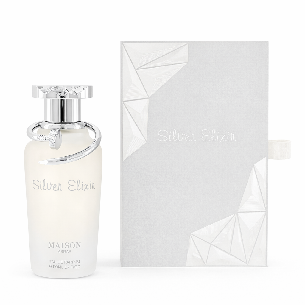 Silver Elixir Eau de Parfum by Maison Asrar – Unisex Fragrance 100 ml ...