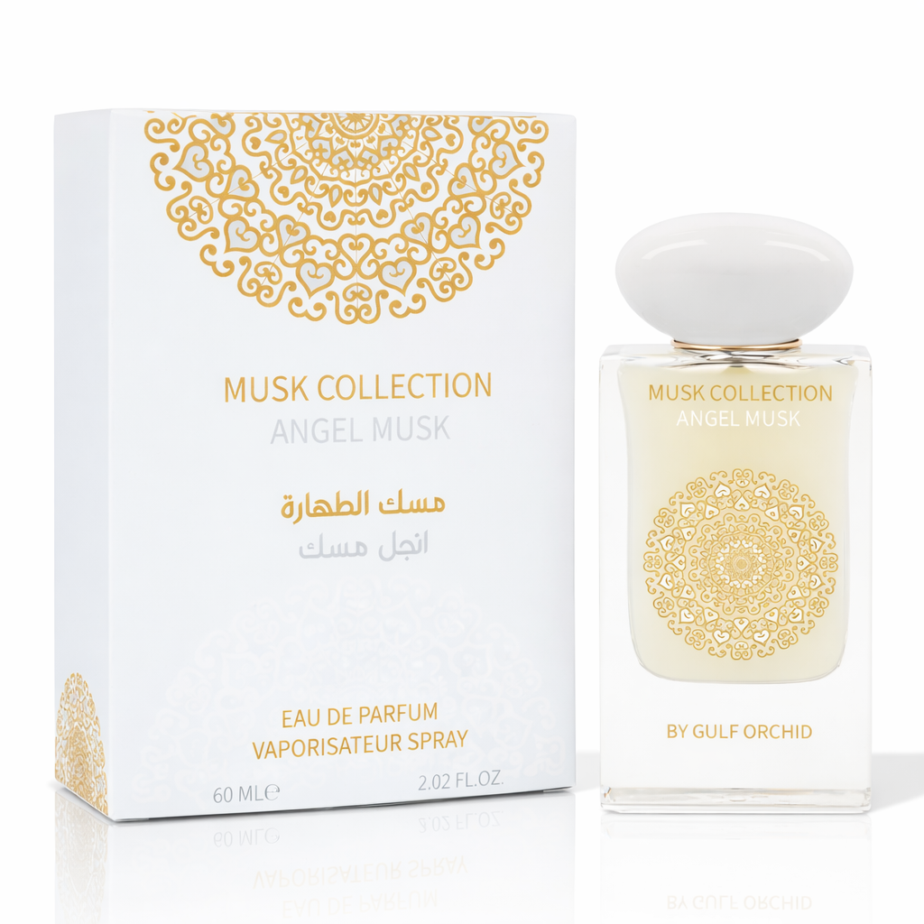 Angel Musk Eau de Parfum by Gulf Orchid – Clean Musk Perfume – DESERT ...