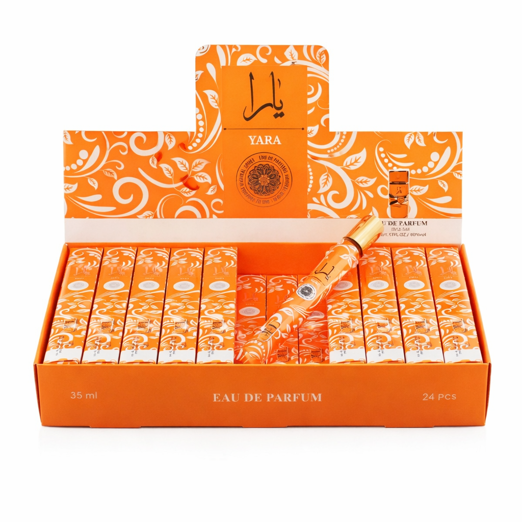 Yara Tous Eau de Parfum Travel Size – Lattafa 35ml (Display Box 24pcs ...
